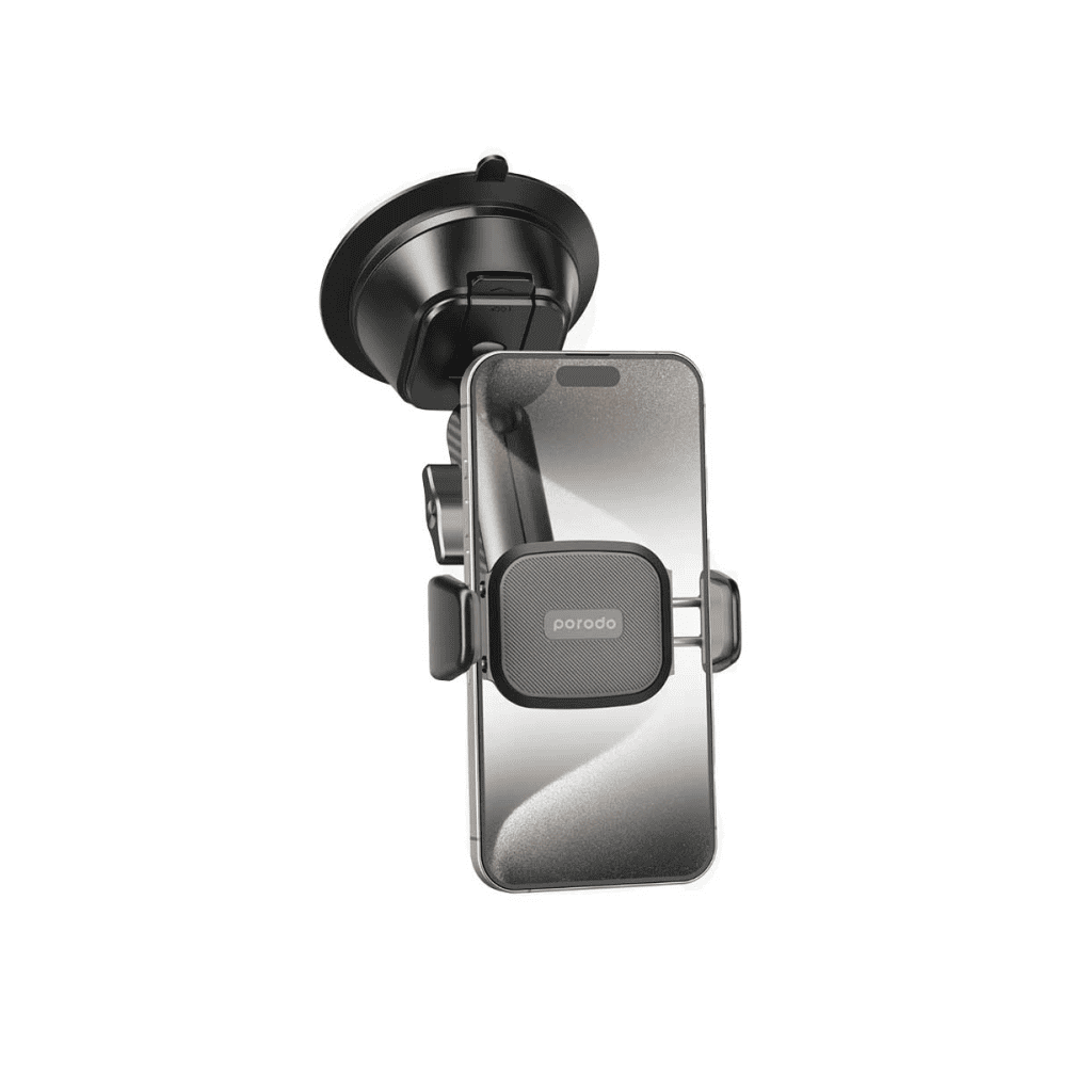 Porodo Car Multi-Joint Wind Shield Phone Mount