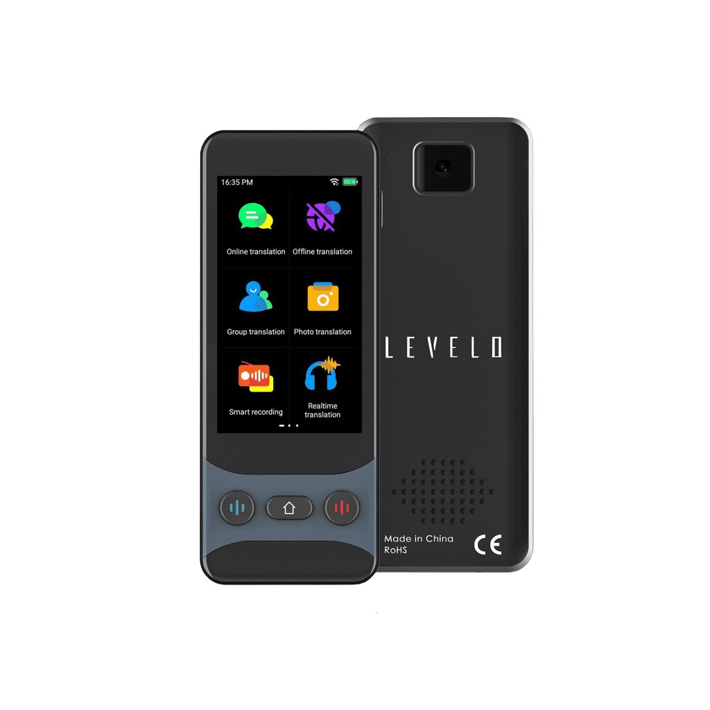Levelo FluentLink Offline & Online Voice Translator