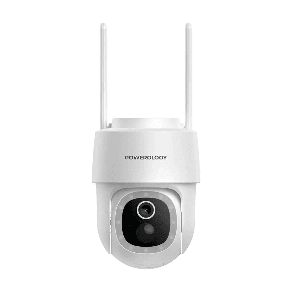 Powerology Built-in Solar Pan & Tilt Outdoor Camera
