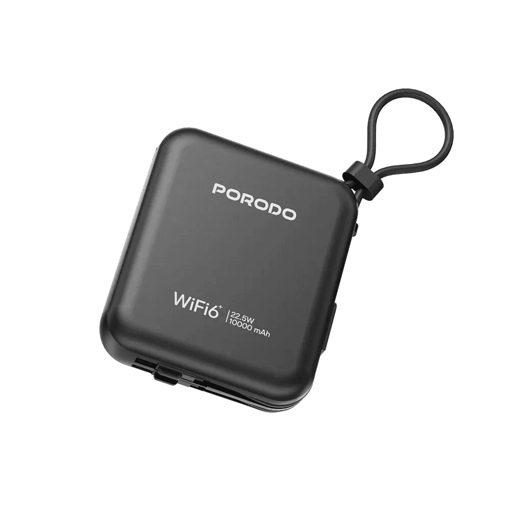 Porodo 4G LTE | WiFi 6 Pocket Router