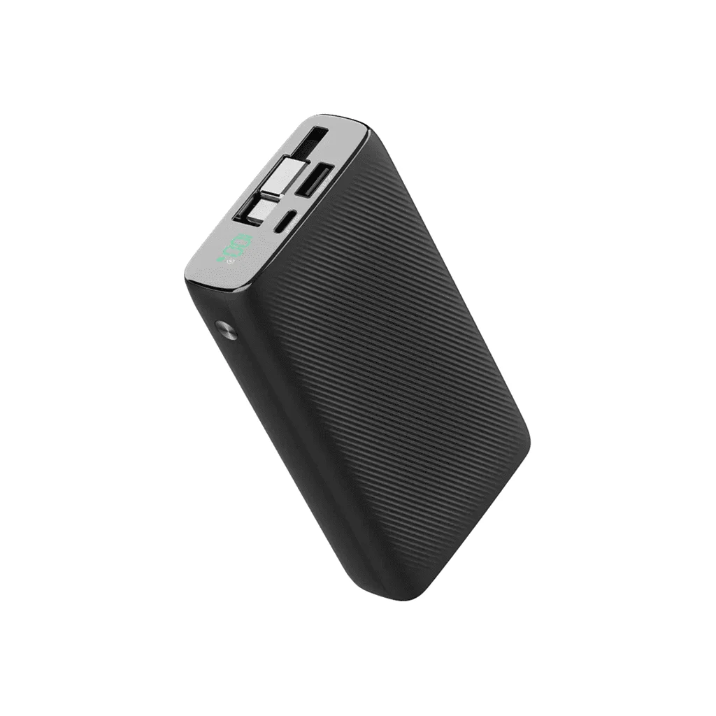 Powerology 20000mAh Retractable Cable Power Bank