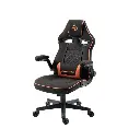 Porodo Gaming Chair with Fabric Covered Cushion and Class3 100Mm Gas Lift