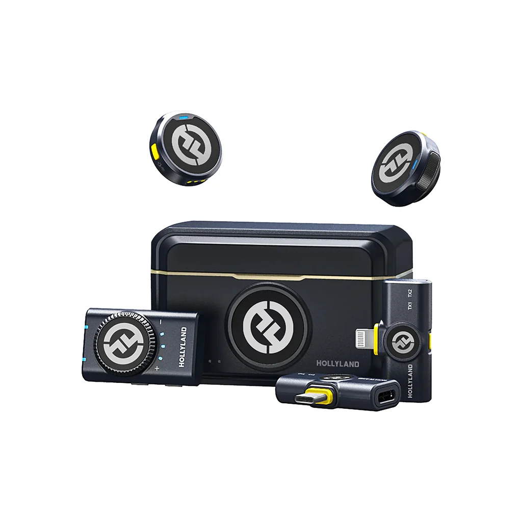 Hollyland LARK M2 Wireless Lavalier Microphone Combo