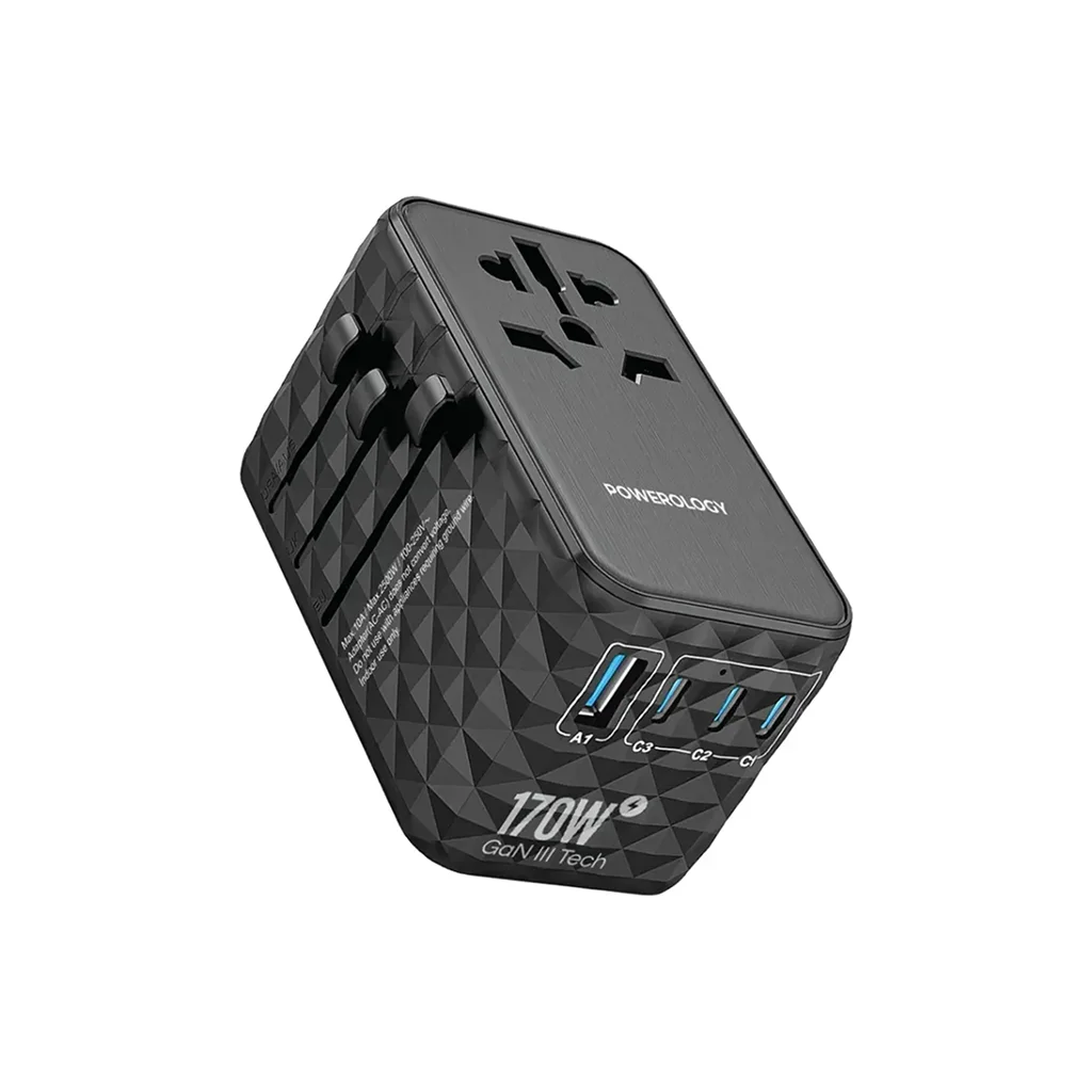 Powerology Universal Adapter PD 170W