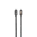 Porodo Pixelated Braided USB-C to USB-C 100W
