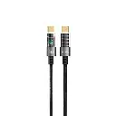 Porodo 60W USB-C to C Braided Cable with PD Display