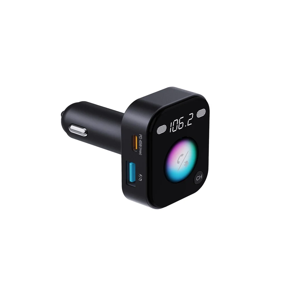 Porodo Dual Microphone FM Transmitter & Charger