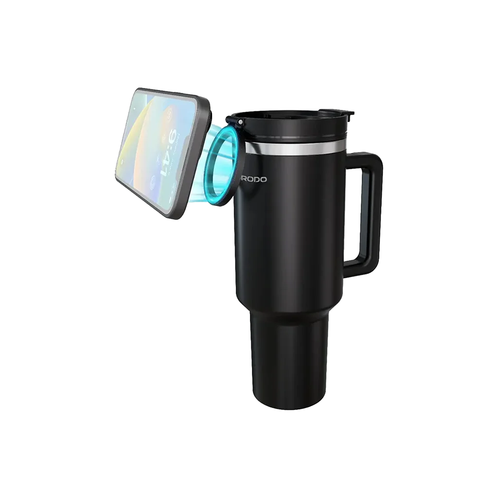 Porodo Lifestyle Hydrate & Hold Magnetic Mount 40oz Insulated Tumbler