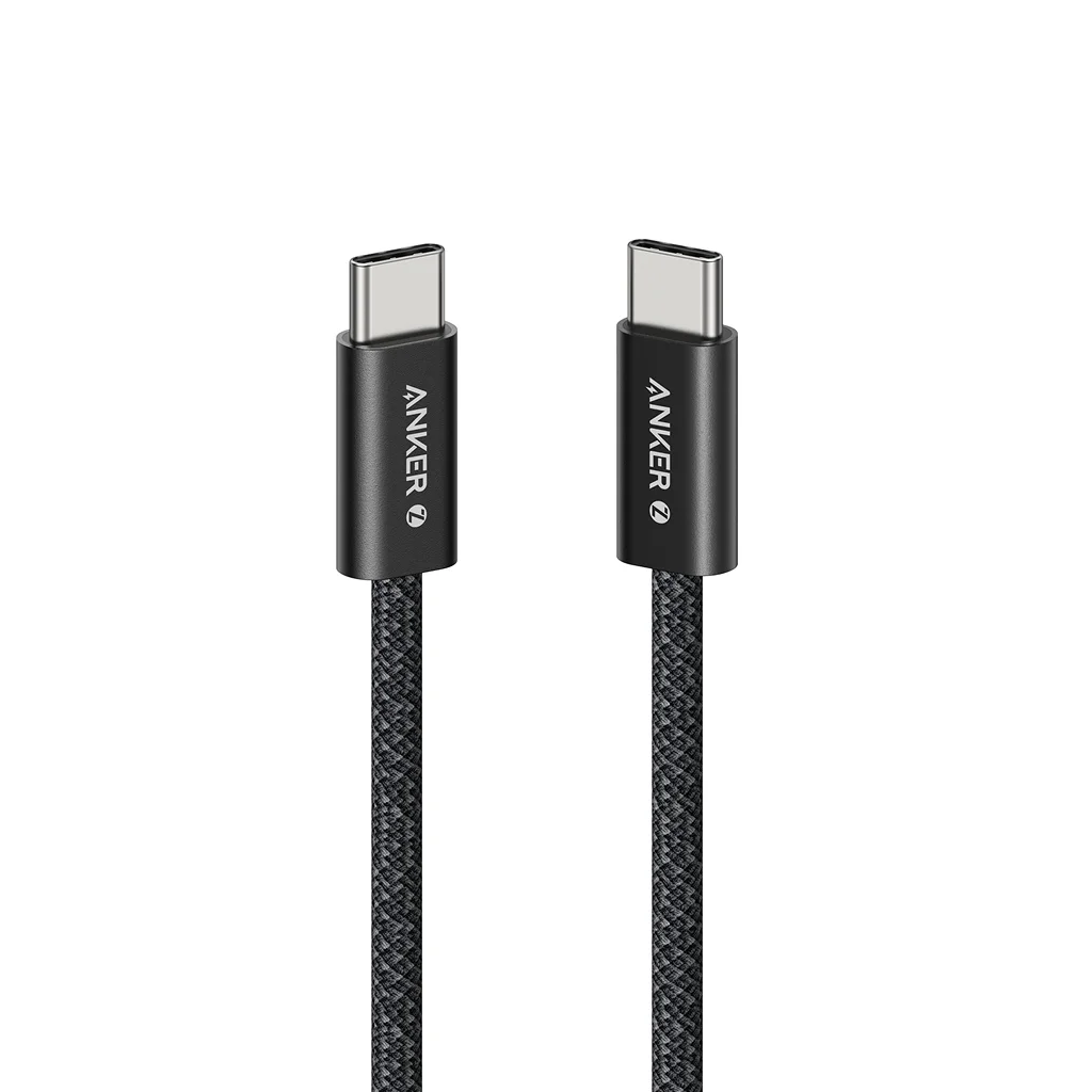 Anker Zolo Braided USB C to USB C Cable (Black)
