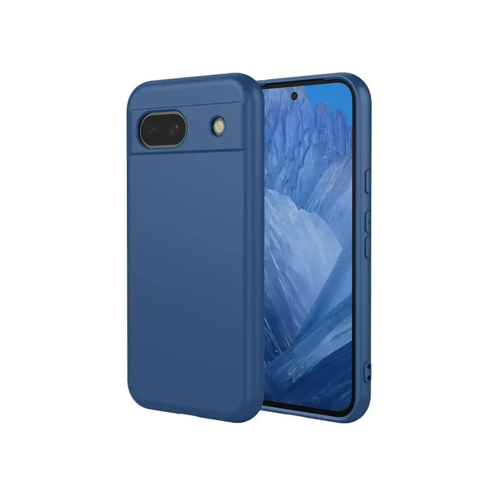 Silicone MagSafe Case (Blue, Google Pixel 7a)