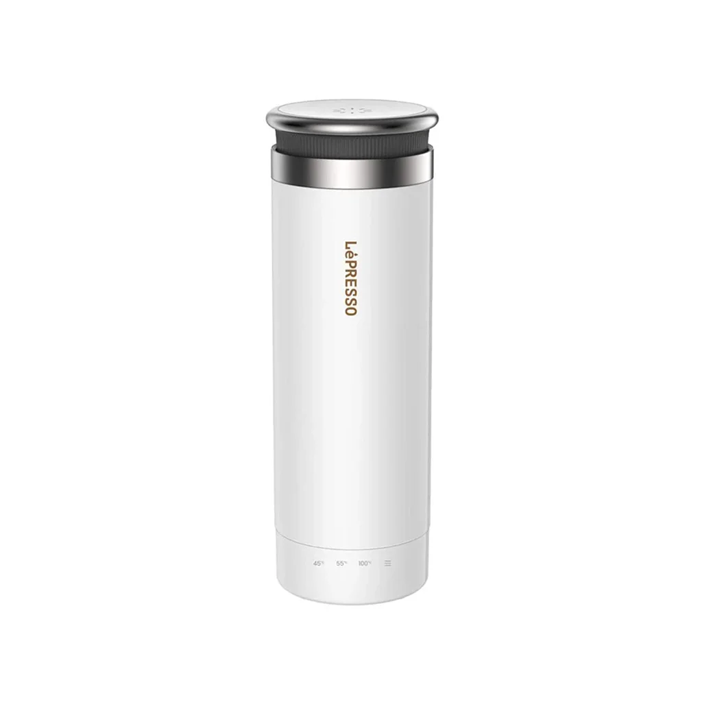 LePresso Portable Outdoor Electric Kettle (White)