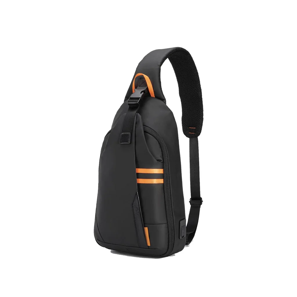 Porodo Gaming Water-Resistant PU Sling Bag With USB-C Port