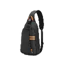 Porodo Gaming Water-Resistant PU Sling Bag With USB-C Port