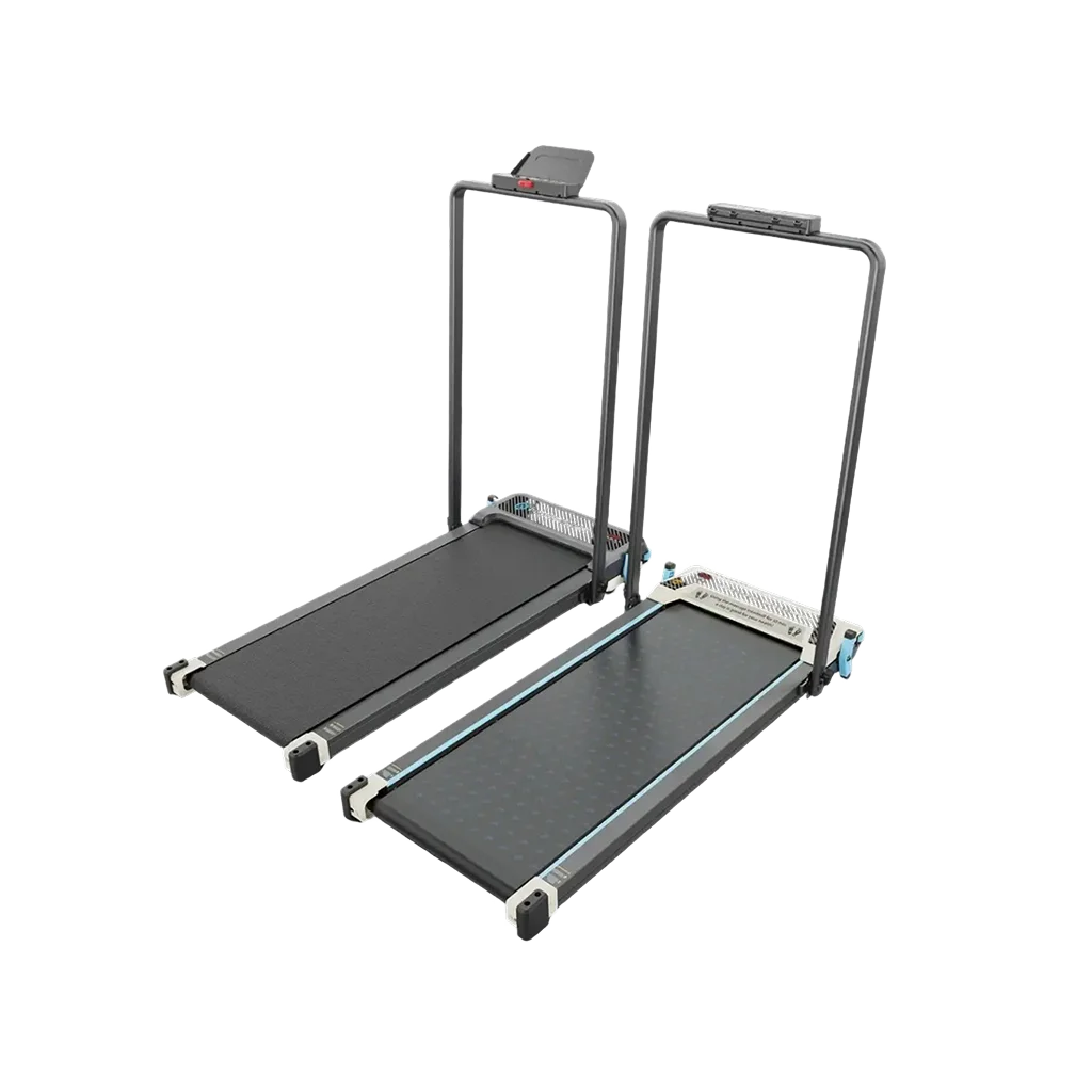 Powerology 2-In-1 Foldable Treadmill With Massage Pad