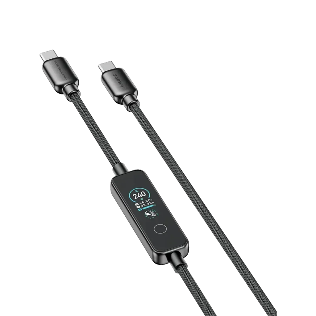 Powerology TFT Chargelink 240W USB-C Cable