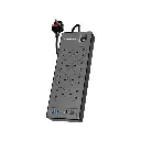 Powerology 8AC 2990W Power Strip PD 20W