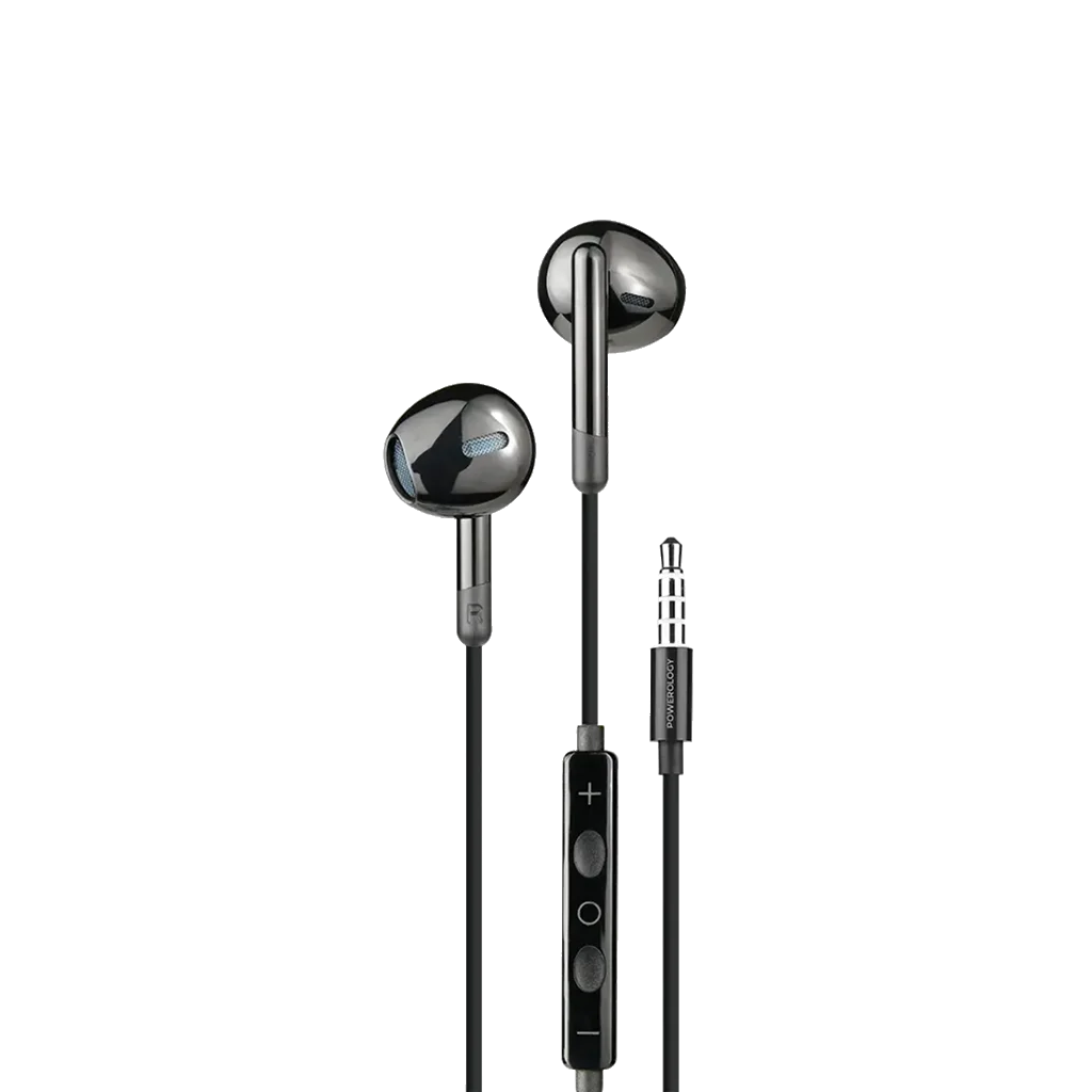 Powerology AUX 3.5mm Stereo Earphones