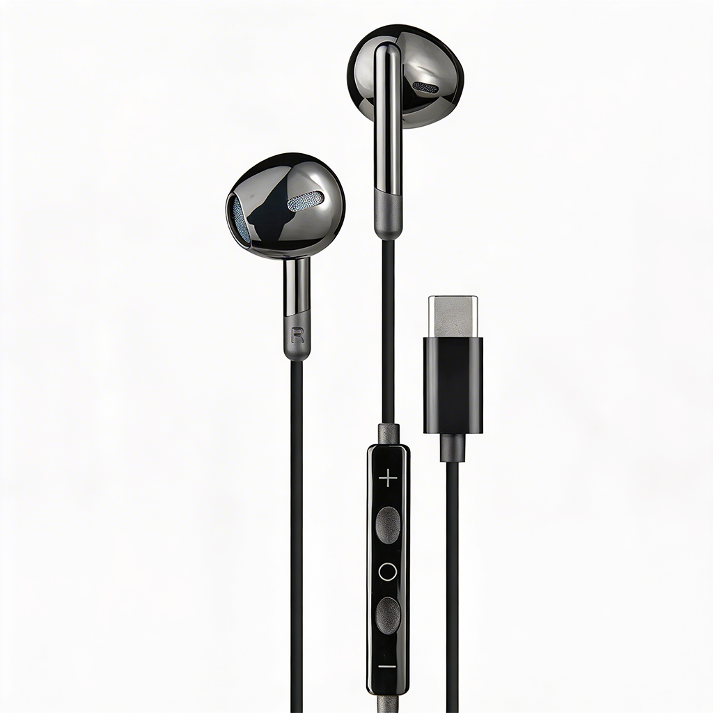 Powerology Type-C Stereo Earphones