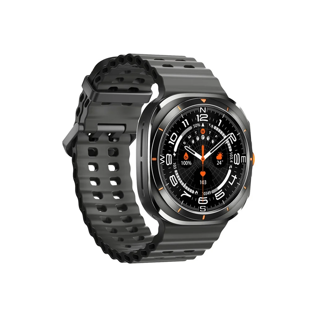 Porodo Voyager Smartwatch  (Black)
