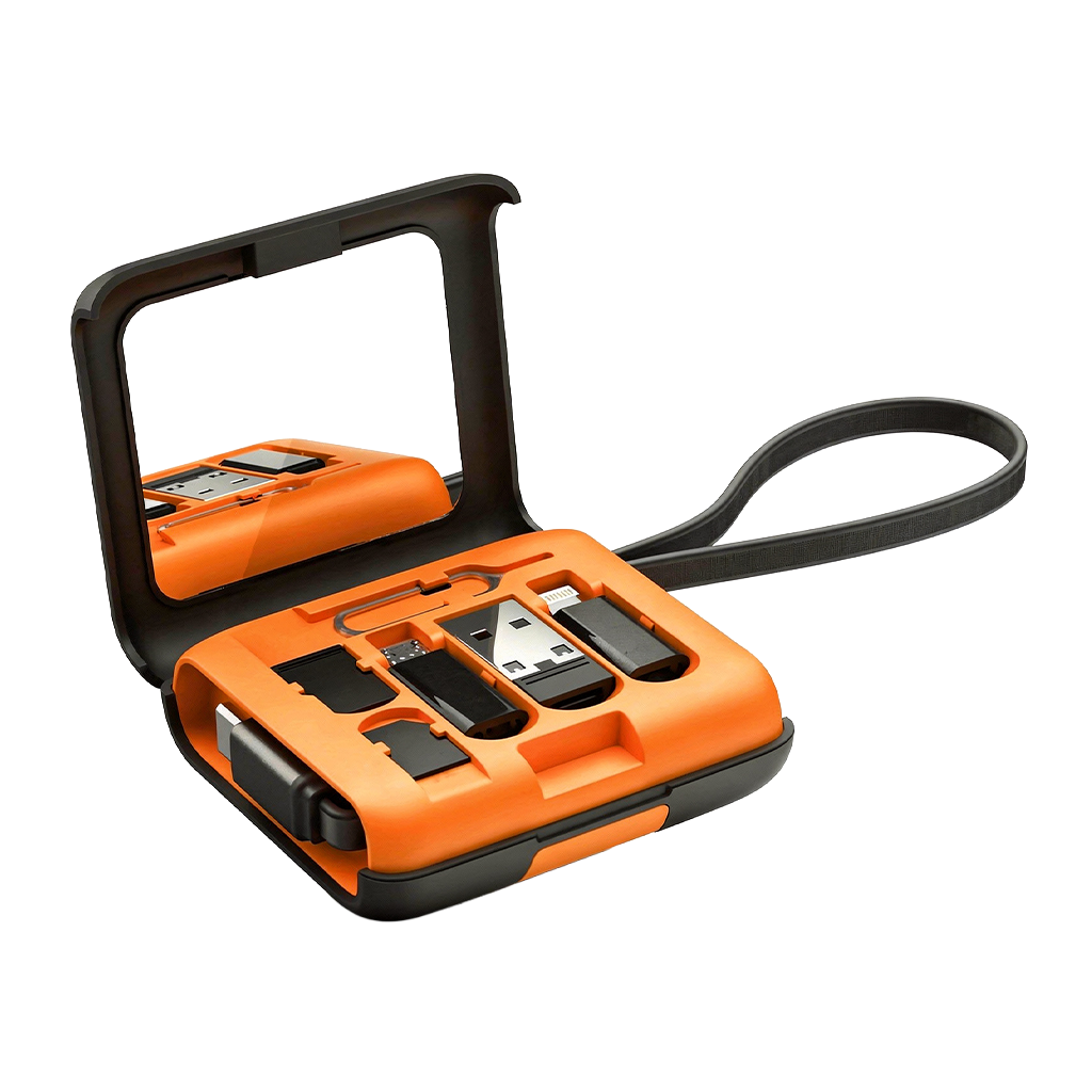 Porodo Multi-Functional Travel Data Cable Set