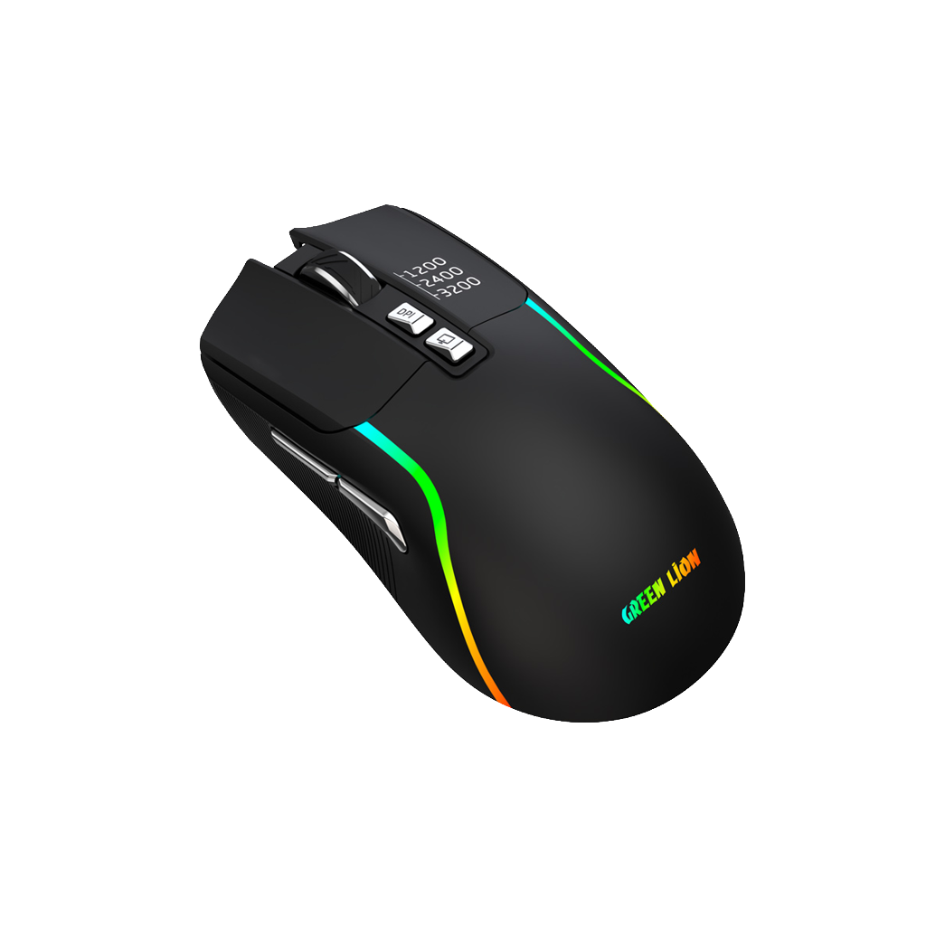 Green Lion Rechargeable Gaming Mouse