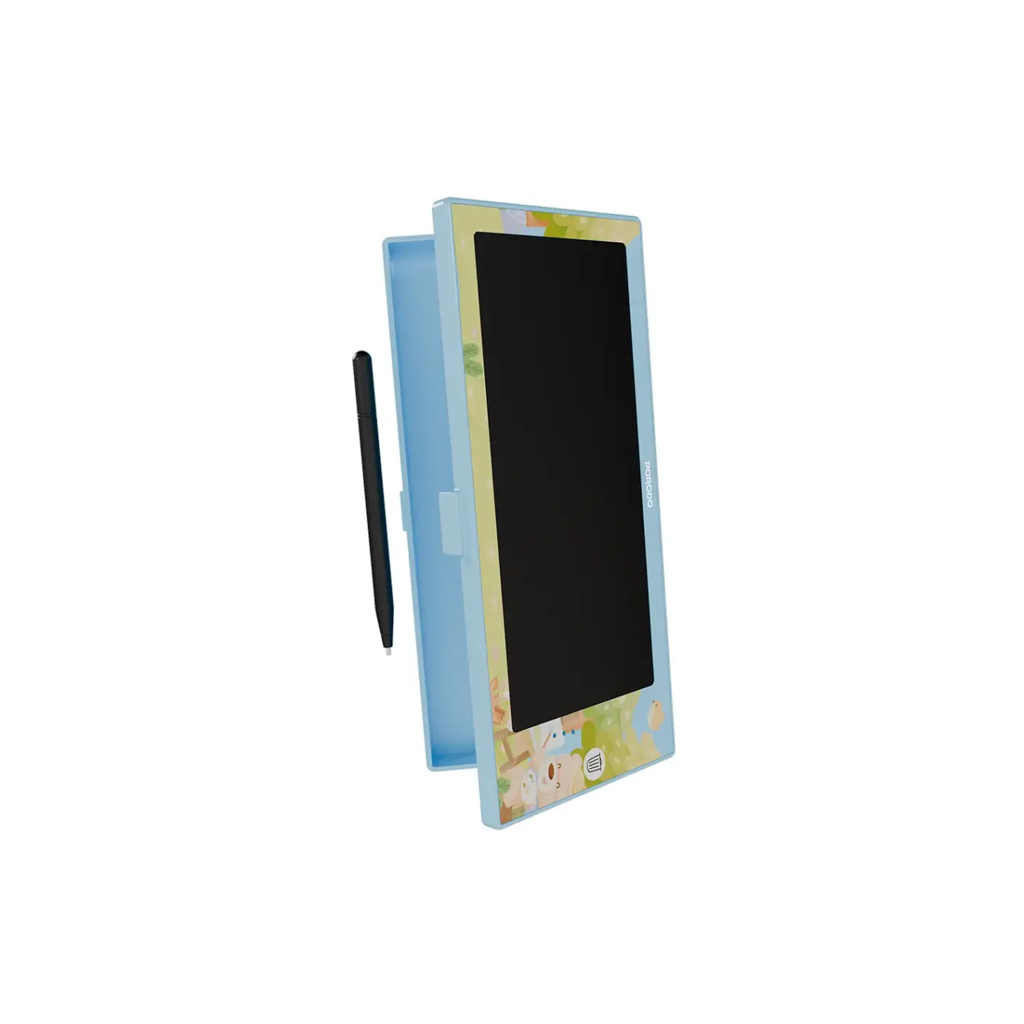 Porodo Kids 7-Inch Lcd Monochrome Writing Tablet (Blue)