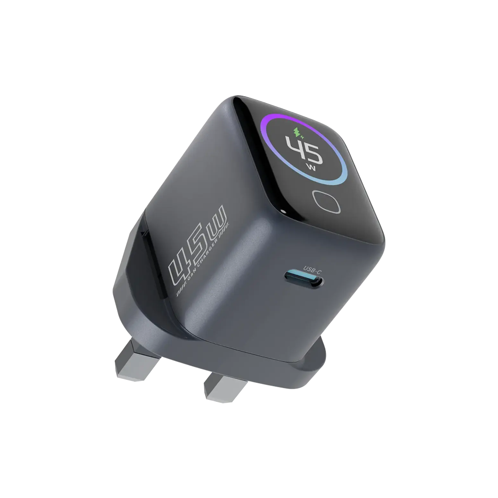 Powerology Voltflow GaN Wall Charger PD 45W