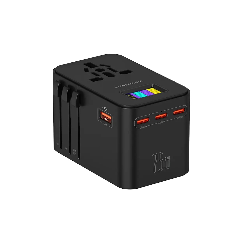 Powerology GaN 75W Universal Charger