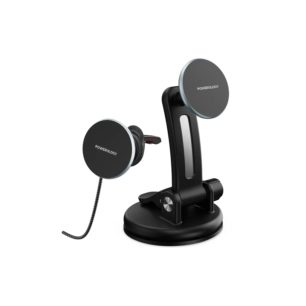 Powerology Airwave Magnetic Wireless Car Charger