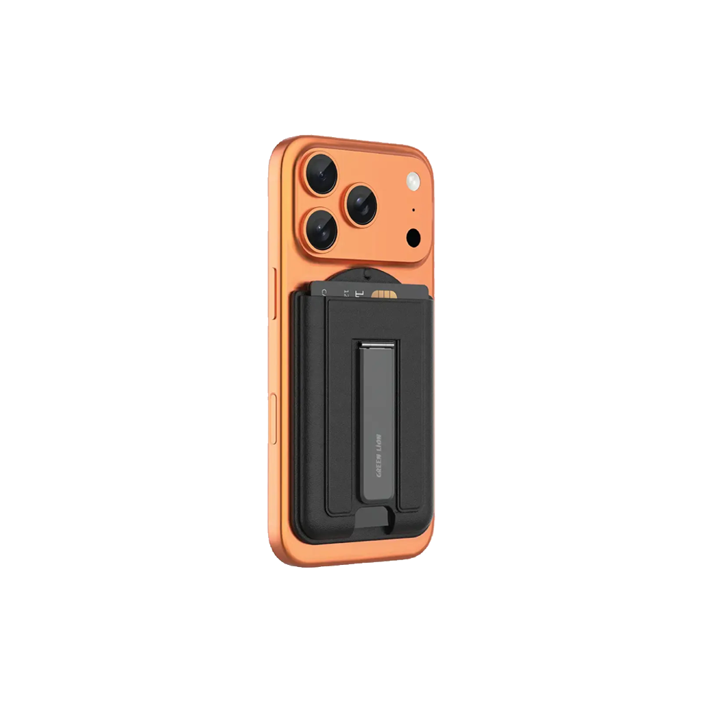 Green Lion Mag Wallet Kickstand Card Holder