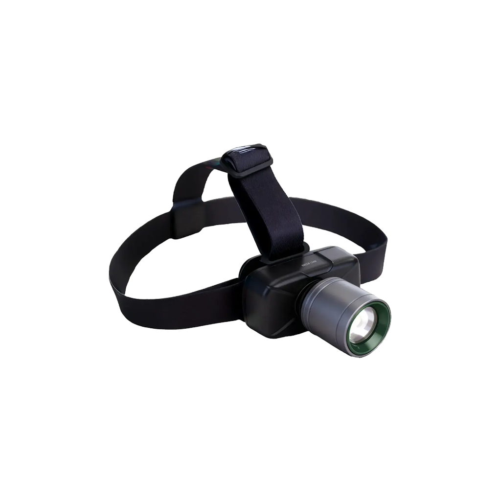 Green Lion Beam Light Rechargeable Headlamp