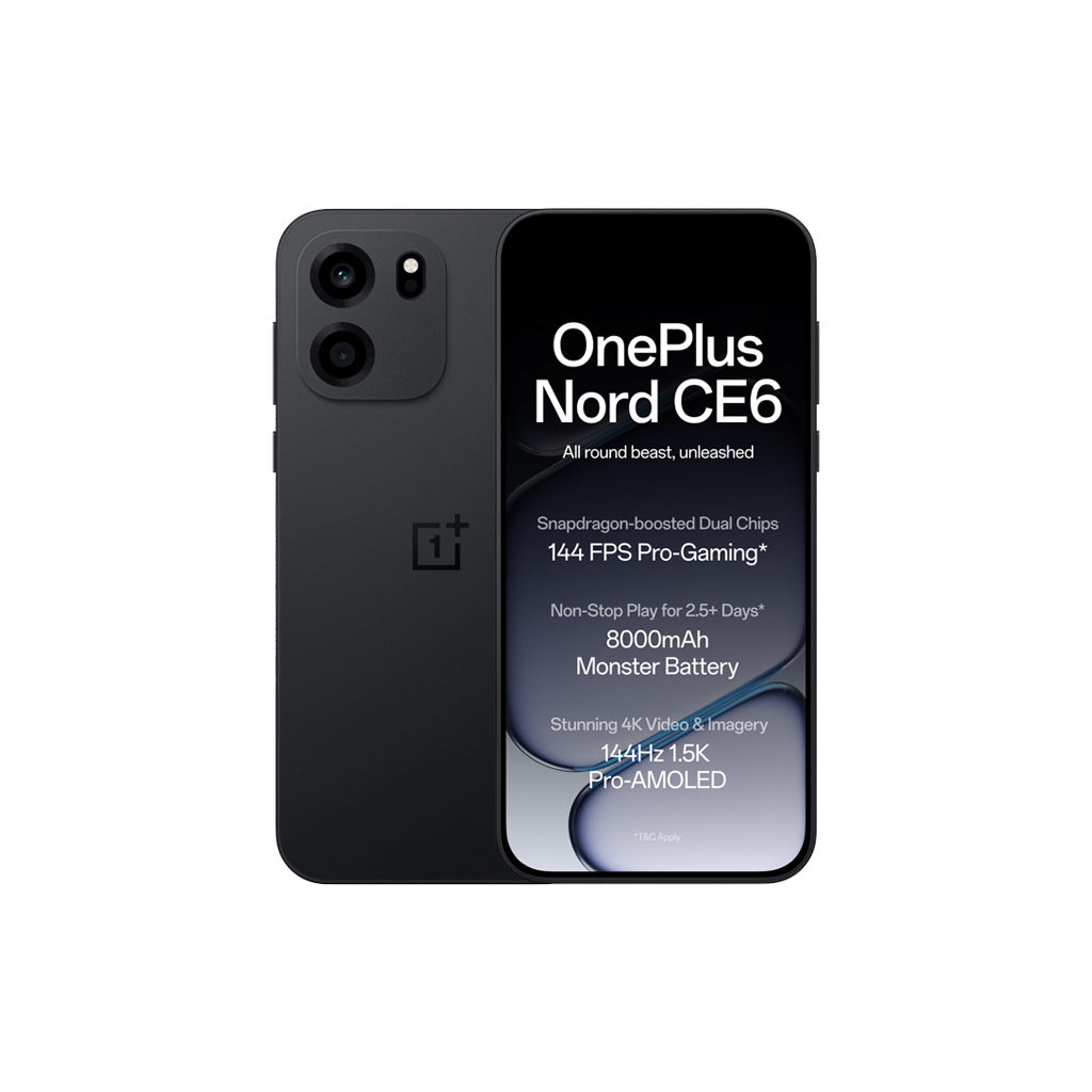 OnePlus Nord CE 6 256GB (Pitch Black)