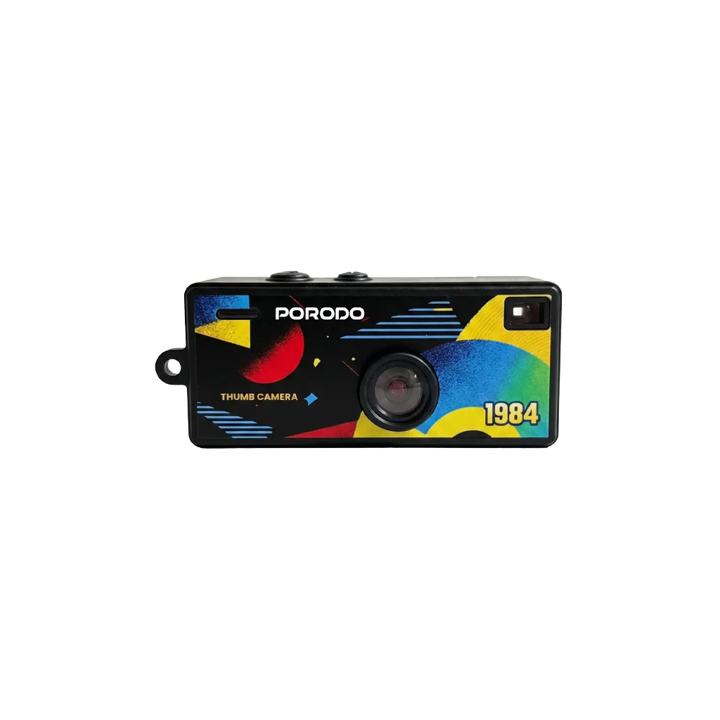Porodo Lifestyle Memo Thumb-Sized Digital Camera with Flip TFT Display