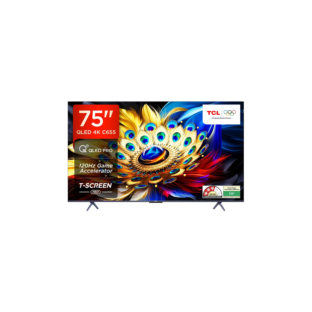 [75C655] TCL 75" C655 4K QLED Google TV