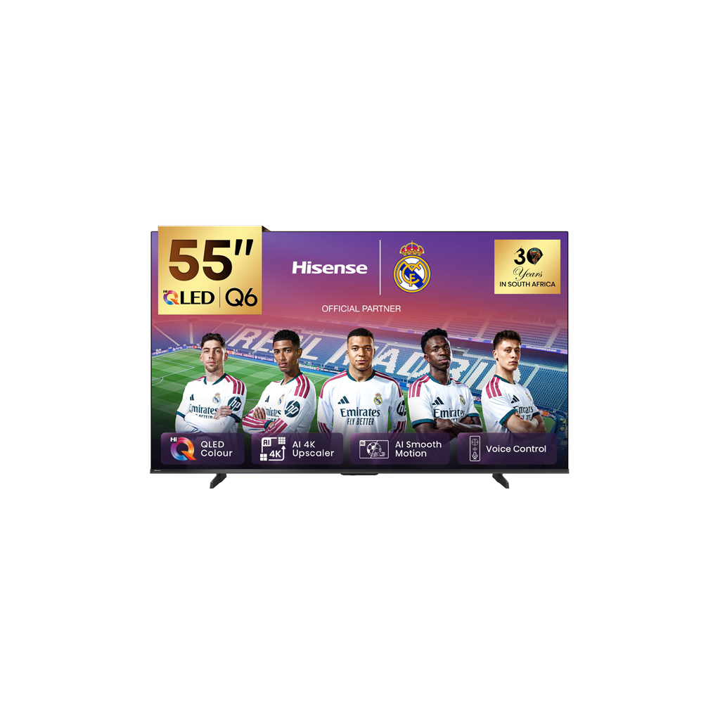 [55Q6Q] Hisense 55" Q6Q 4K QLED Smart TV