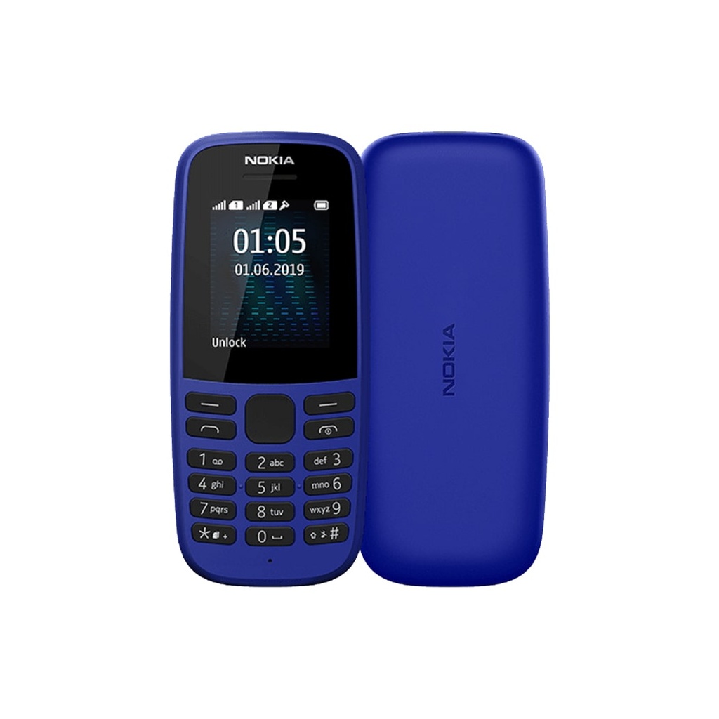 Nokia 105 2022 Dual Sim (Blue)