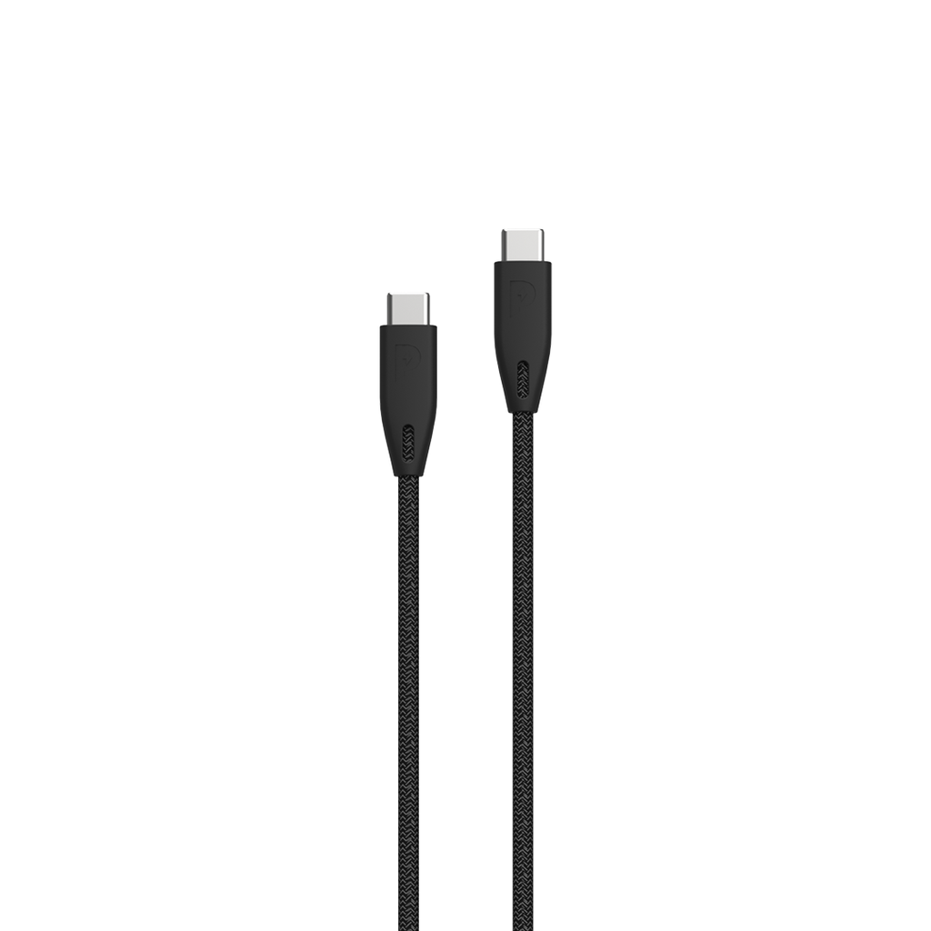 Powerology USB-C to USB-C PVC Cable 1.2M