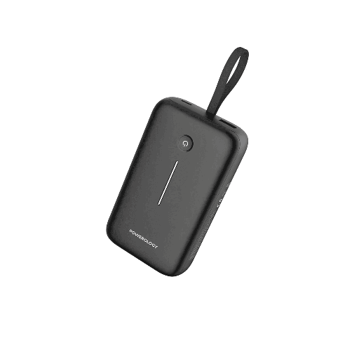 Powerology PD20W 10000mAh Power Bank  Built-in 30CM Type-C Cable