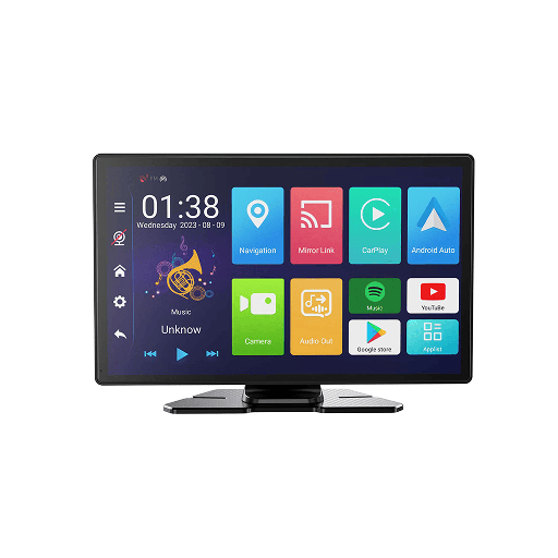 Porodo Android 13 Dispaly Screen with DVR-4+64GB