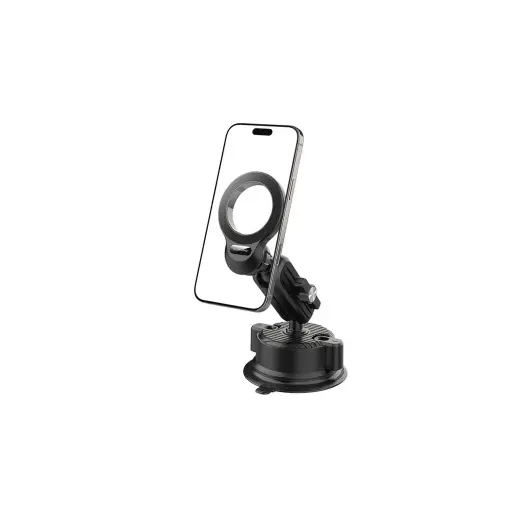 Porodo 360° Adjustable MagSafe Car Mount with Suction