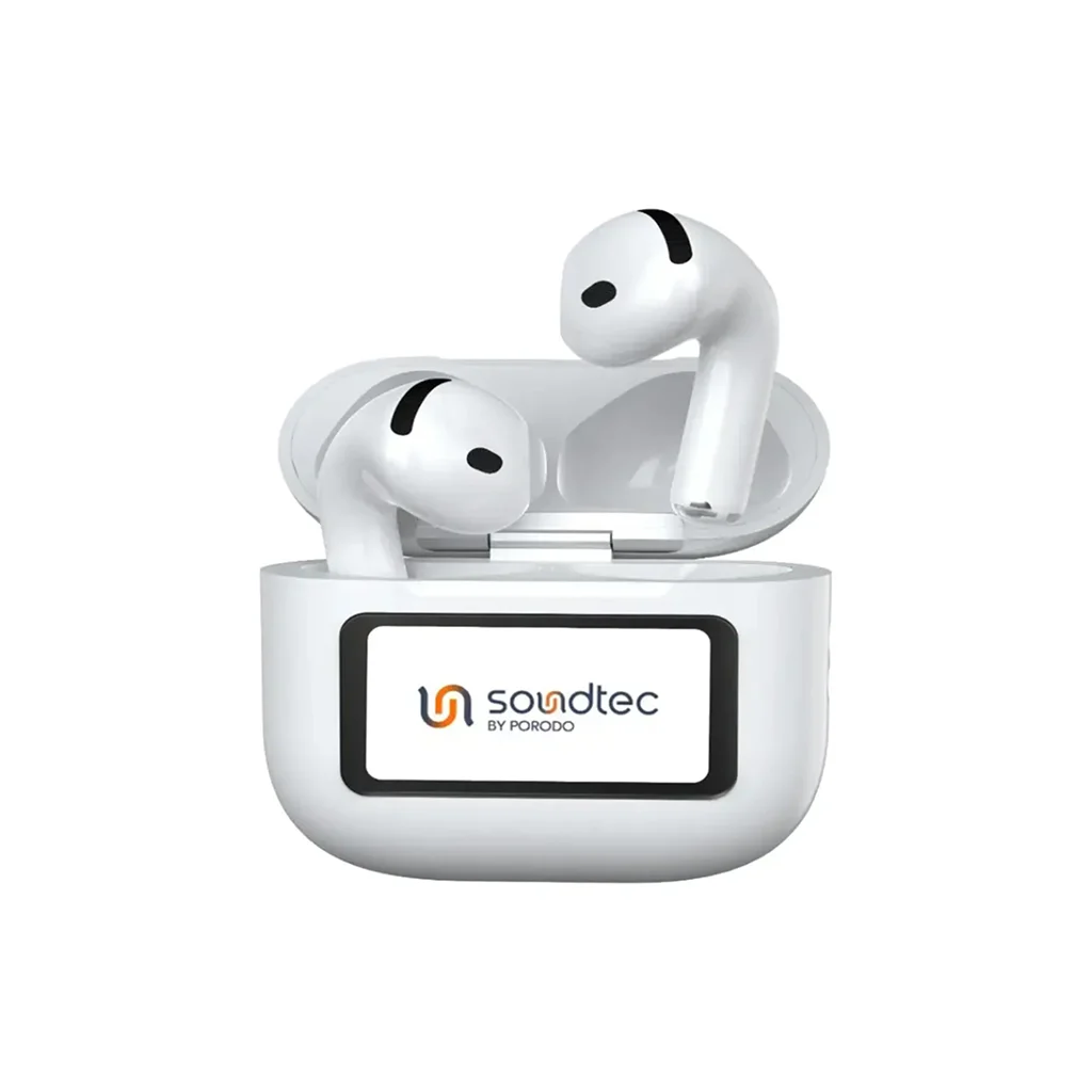 Porodo Soundtec ANC TWS Earbuds with Touch Screen | My Website