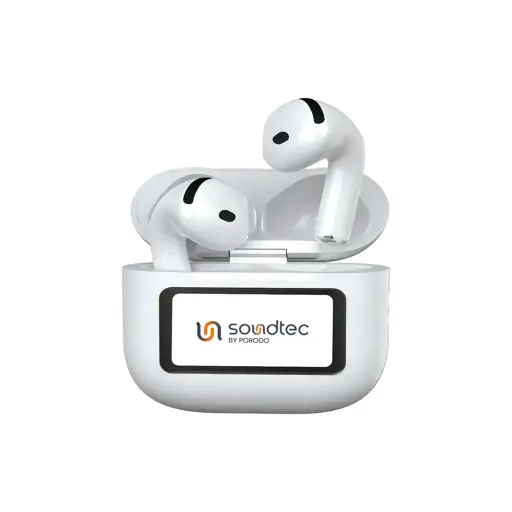 Porodo Soundtec ANC TWS Earbuds with Touch Screen