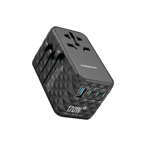 Powerology Universal Adapter PD 170W