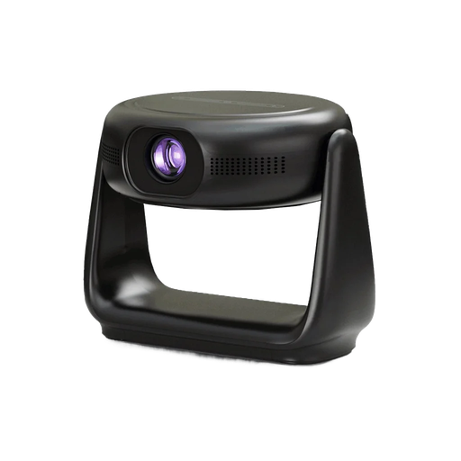 Powerology 300 Ansi Lumens Full HD Portable Projector with Built-in Battery and LCD light