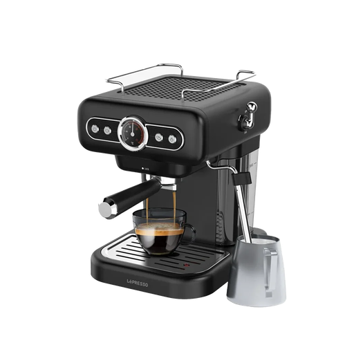 LePresso Retro Espresso Boiler Machine Gauge and Milk Steamer