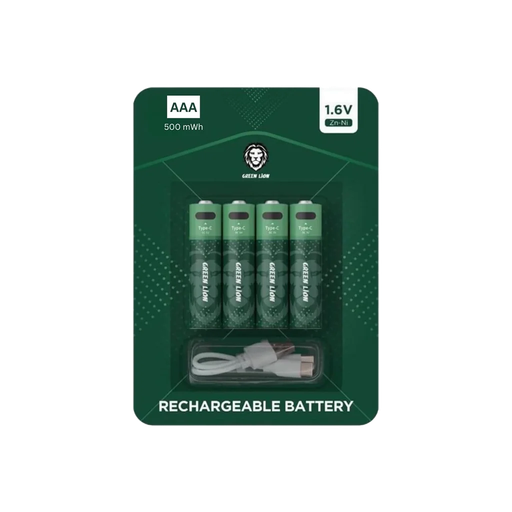 Green Lion Rechargeable Battery AAA (4pcs/pack)