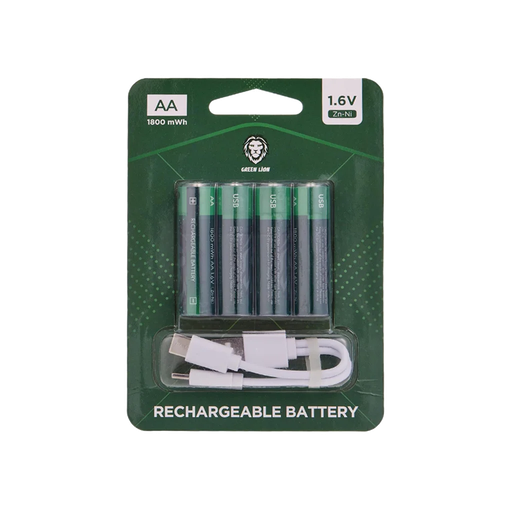 Green Lion Rechargeable Battery AA (4pcs/pack)