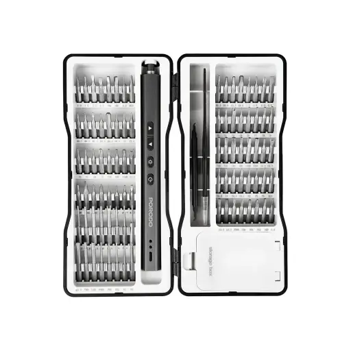 Porodo TechFix 97‑In‑1 Electric Screwdriver Kit
