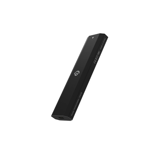 Powerology Dual Protocol Portable SSD Drive 256gb Black