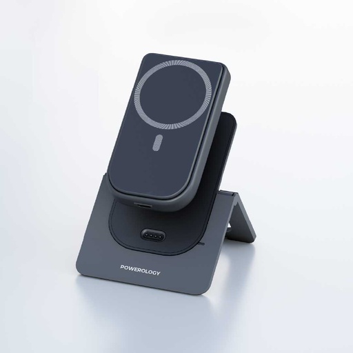 Powerology Magsafe Combo 15W
( Powerbank + Charging Stand ) PD 20W